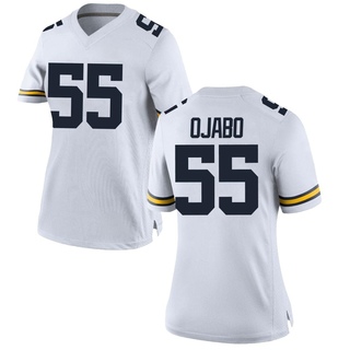 David Ojabo Game White Women's Michigan Wolverines Football Jersey